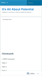 Mobile Screenshot of allaboutpotential.wordpress.com