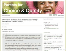 Tablet Screenshot of choiceandquality.wordpress.com