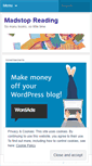 Mobile Screenshot of madstopreading.wordpress.com