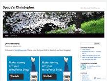 Tablet Screenshot of chris4e2003.wordpress.com