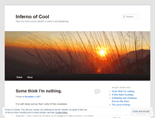 Tablet Screenshot of infernoofcool.wordpress.com