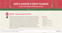 Desktop Screenshot of godshandsandfeetglobal.wordpress.com