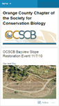 Mobile Screenshot of ocscb.wordpress.com
