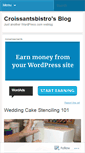 Mobile Screenshot of croissantsbistro.wordpress.com