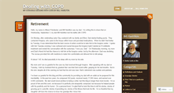 Desktop Screenshot of dealingwithcopd.wordpress.com