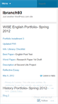 Mobile Screenshot of lbranch93.wordpress.com