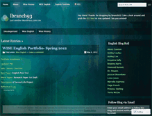 Tablet Screenshot of lbranch93.wordpress.com