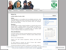 Tablet Screenshot of gorkhawelfaresociety.wordpress.com