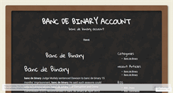 Desktop Screenshot of neworleans.bancdebinaryaccount.wordpress.com