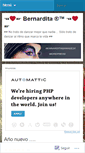 Mobile Screenshot of bernarditasanhueza.wordpress.com
