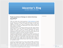 Tablet Screenshot of idocenter.wordpress.com