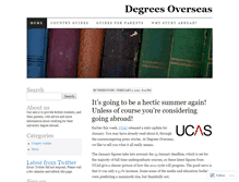 Tablet Screenshot of degreesoverseas.wordpress.com