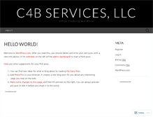 Tablet Screenshot of c4bservices.wordpress.com