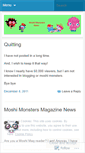 Mobile Screenshot of moshimonstersnews.wordpress.com