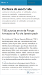 Mobile Screenshot of carteirademotorista.wordpress.com