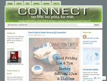 Tablet Screenshot of connectionsection.wordpress.com