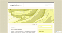Desktop Screenshot of covatistefano.wordpress.com