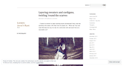 Desktop Screenshot of laurenalyse3.wordpress.com