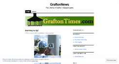 Desktop Screenshot of graftonnews.wordpress.com