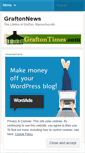 Mobile Screenshot of graftonnews.wordpress.com
