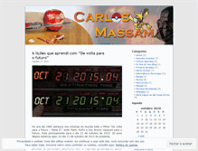Tablet Screenshot of carlosmassam.wordpress.com