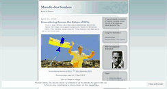 Desktop Screenshot of mundosonhos.wordpress.com