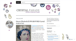 Desktop Screenshot of crystalparade.wordpress.com