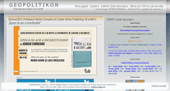 Desktop Screenshot of geopolitikon.wordpress.com