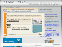 Tablet Screenshot of geopolitikon.wordpress.com