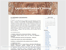 Tablet Screenshot of lamiradademedusa.wordpress.com