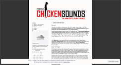 Desktop Screenshot of evidentlychickensounds.wordpress.com