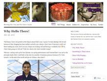 Tablet Screenshot of becomingbryana.wordpress.com