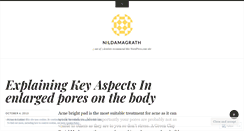 Desktop Screenshot of nildamagrath.wordpress.com