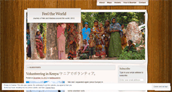 Desktop Screenshot of feeltheworld115.wordpress.com