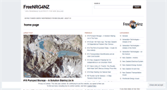 Desktop Screenshot of freenrg4nz.wordpress.com