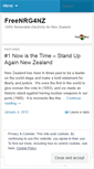 Mobile Screenshot of freenrg4nz.wordpress.com