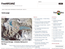 Tablet Screenshot of freenrg4nz.wordpress.com