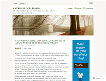 Tablet Screenshot of contraelocultismo.wordpress.com