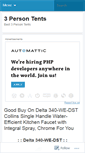 Mobile Screenshot of best3persontents.wordpress.com