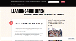 Desktop Screenshot of learning4children.wordpress.com
