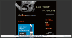 Desktop Screenshot of iam5th.wordpress.com