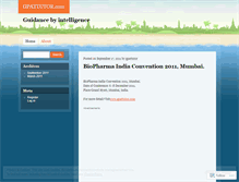 Tablet Screenshot of gpattutor.wordpress.com