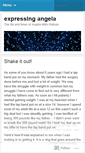Mobile Screenshot of expressingangela.wordpress.com