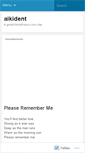 Mobile Screenshot of aikident.wordpress.com