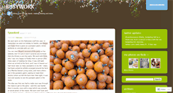 Desktop Screenshot of busywork.wordpress.com