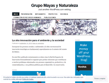 Tablet Screenshot of mayasynaturaleza.wordpress.com