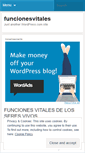 Mobile Screenshot of funcionesvitales.wordpress.com