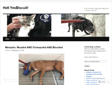 Tablet Screenshot of hellyesbiscuit.wordpress.com