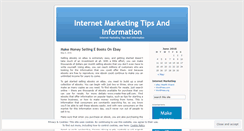 Desktop Screenshot of dsbinternetmarketing.wordpress.com