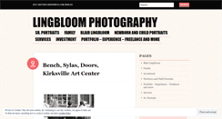 Desktop Screenshot of lingbloomphotography.wordpress.com